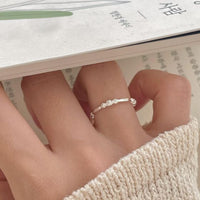 Floral 925 Sterling Silver Ring
