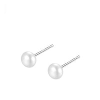 S925 Sterling Silver Natural Pearl Earrings