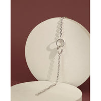 Sterling Silver Geometric Thin Bracelet