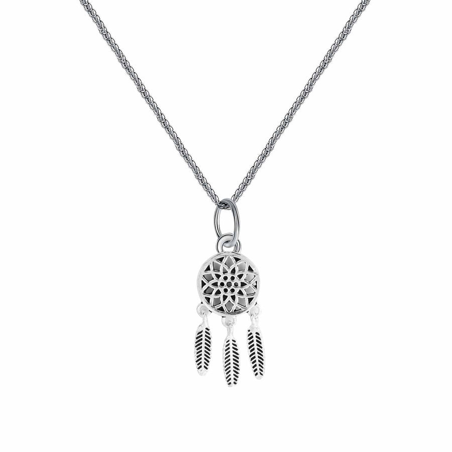 Hollow Flower Tassel 925 Sterling Silver Charm