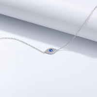 Sterling Silver Evil Eye Bracelet
