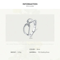 Sterling Silver Elegant Butterfly Ring