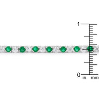 Evergreen Tennis Bracelet