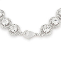 Elegant Halo Edition Tennis Bracelet