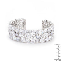 Bejeweled Cubic Zirconia Cuff