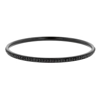 Black Crystal Bangle