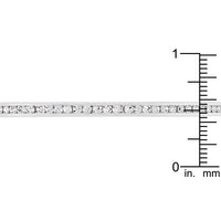 Channel-Set Clear Crystal Cuff
