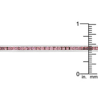 Pink Channel-Set Cubic Zirconia Cuff