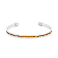 Canary Channel-Set Cubic Zirconia Cuff