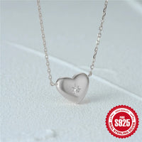 Sterling Silver Love Heart Necklace