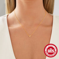 Sterling Silver Love Heart Necklace
