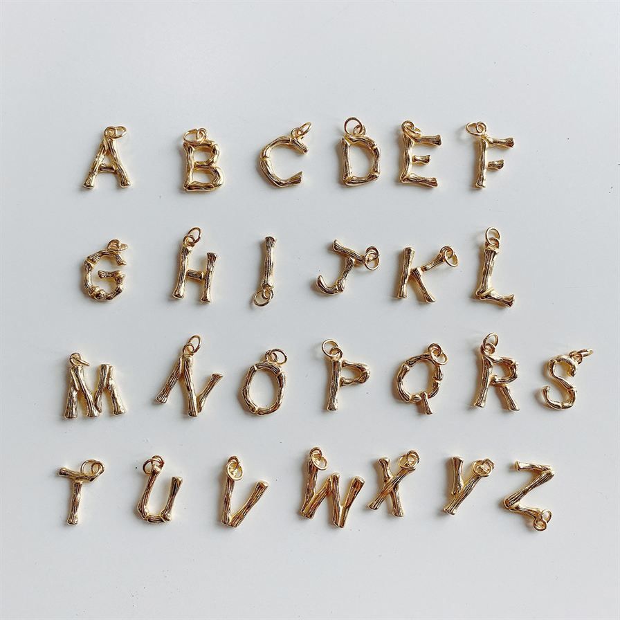 Initial Letter 925 Sterling Silver Pendant