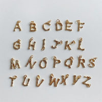 Initial Letter 925 Sterling Silver Pendant