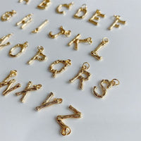 Initial Letter 925 Sterling Silver Pendant