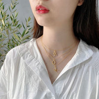 Initial Letter 925 Sterling Silver Pendant