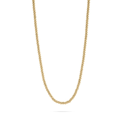 18K Gold PVD Beaded Necklace