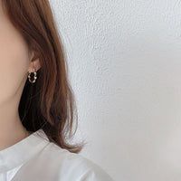 Twisted Wave 925 Sterling Silver Hoop Earrings