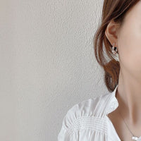 Twisted Wave 925 Sterling Silver Hoop Earrings