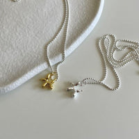 Balloon Dog Sterling Silver Necklace