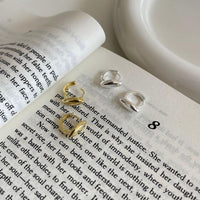 Olive Fruit 925 Sterling Silver Hoop Earrings