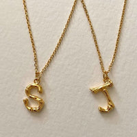 Letter A-Z 925 Sterling Silver Necklace