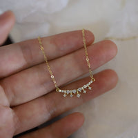 Sterling Silver Cubic Zirconia Necklace