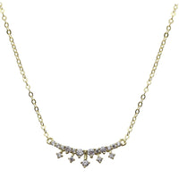Sterling Silver Cubic Zirconia Necklace