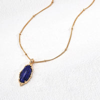 Sterling Silver Lapis Lazuli Necklace