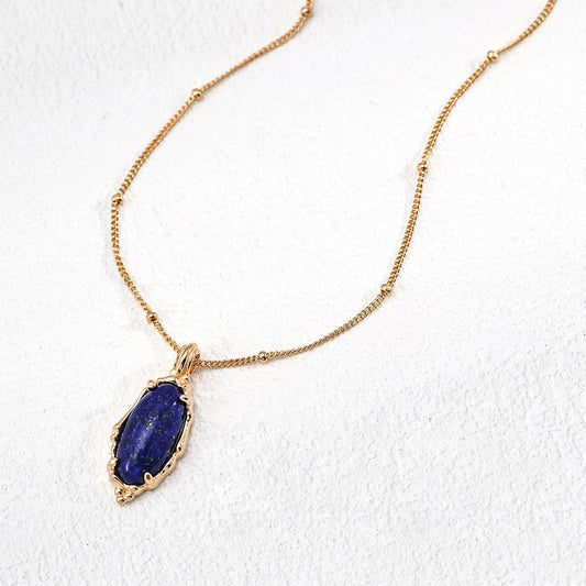 Sterling Silver Lapis Lazuli Necklace