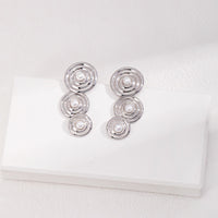 Sterling Silver Minimalist Pearl Earrings