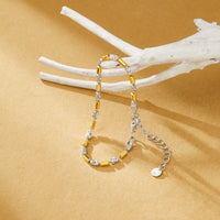2.5mm Sterling Silver Bead Bracelet