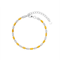 2.5mm Sterling Silver Bead Bracelet