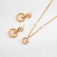 Sterling Silver Mother of Pearl Necklace