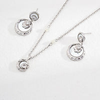Sterling Silver Mother of Pearl Necklace