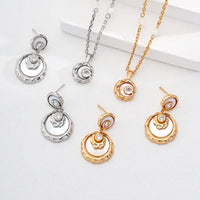Sterling Silver Mother of Pearl Necklace