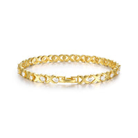 Moissanite Sterling Silver Bracelet
