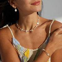 Sterling Silver Freshwater Pearl Necklace