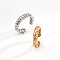 Adjustable Sterling Silver Cubic Zirconia Ring