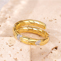 Sterling Silver Snake Ring