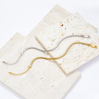 Sterling Silver 4mm Snake Chain Bracelet