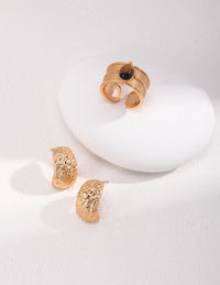 Sterling Silver Tiger's Eye Minimalist Ring