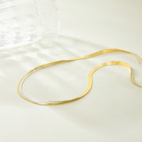 Sterling Silver Crafted Blade Cut Beaded Chain Necklace