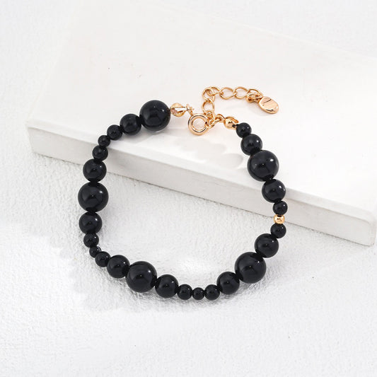 Sterling Silver Black Onyx Bracelet