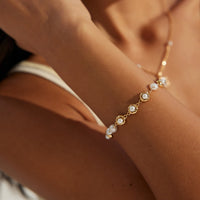 Sterling Silver Freshwater Pearl Bracelet