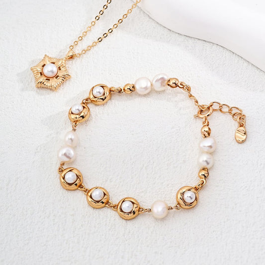 Sterling Silver Freshwater Pearl Bracelet