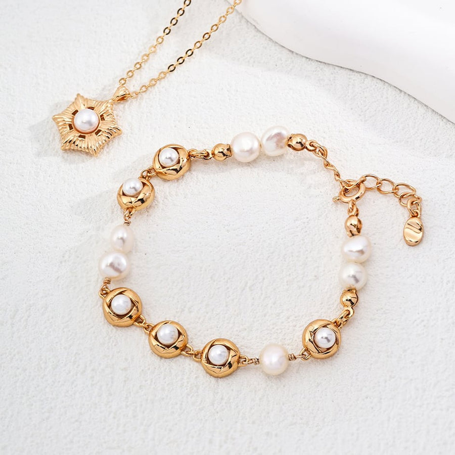 Sterling Silver Freshwater Pearl Bracelet