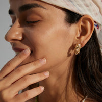Sterling Silver Vintage Shell Pearl Earrings