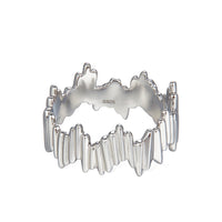 Ripple Flow Sterling Silver Ring