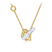 18K Gold Plated Baroque Pearl Choker Necklace