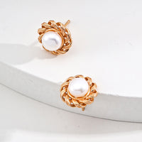 Sterling Silver Freshwater Pearl Statement Earrings